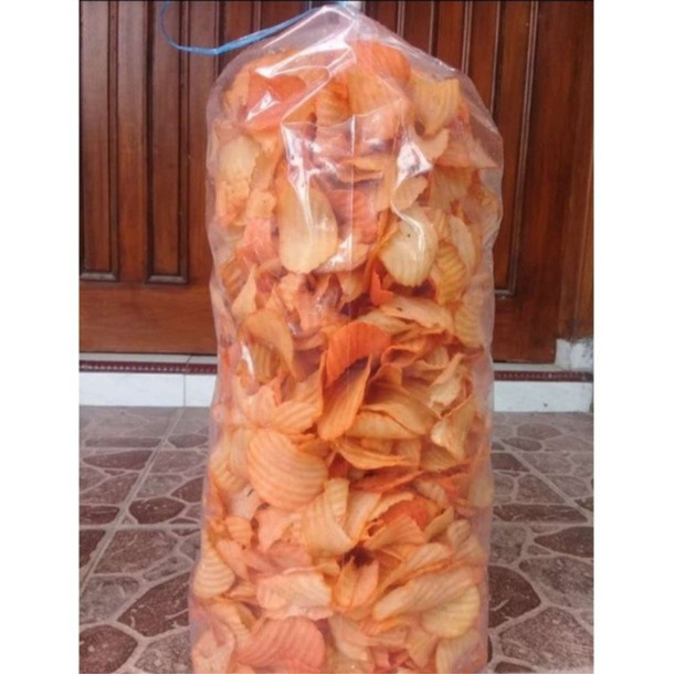 

NEW CHUBA KRIPIK SINGKONG BALADO / KERIPIK CHUBA / SNACK KILOAN / SALE