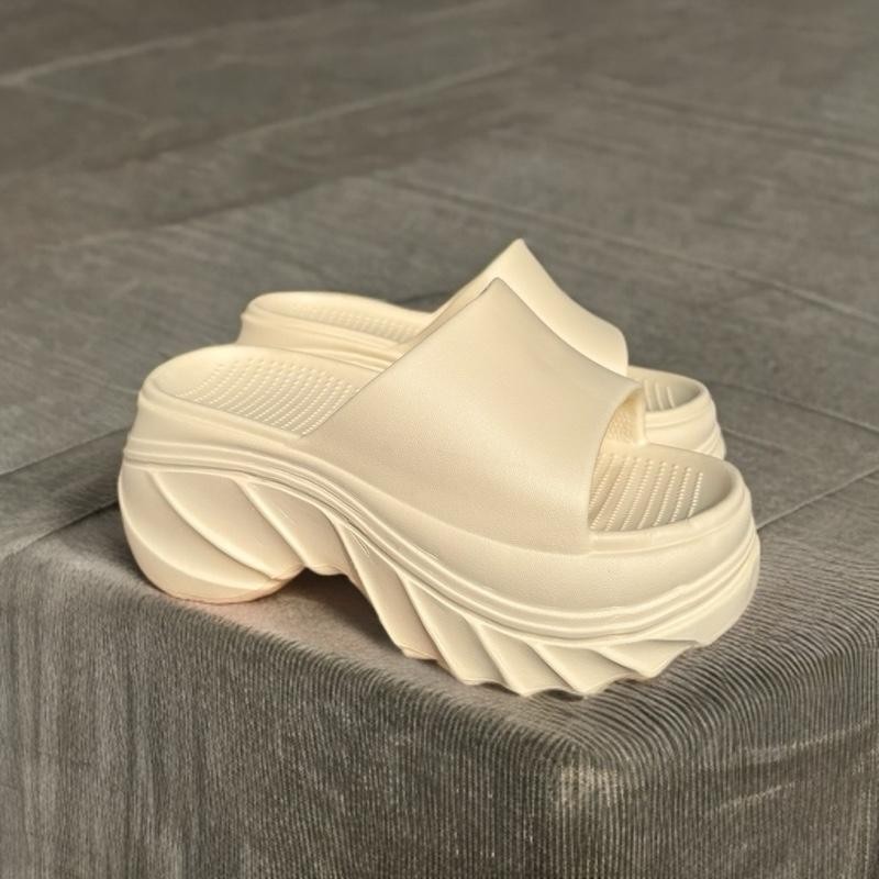 Grosir Sandal Wanita Selop Wedges Ringan Empuk Anti Slip Eva Rubber Femme