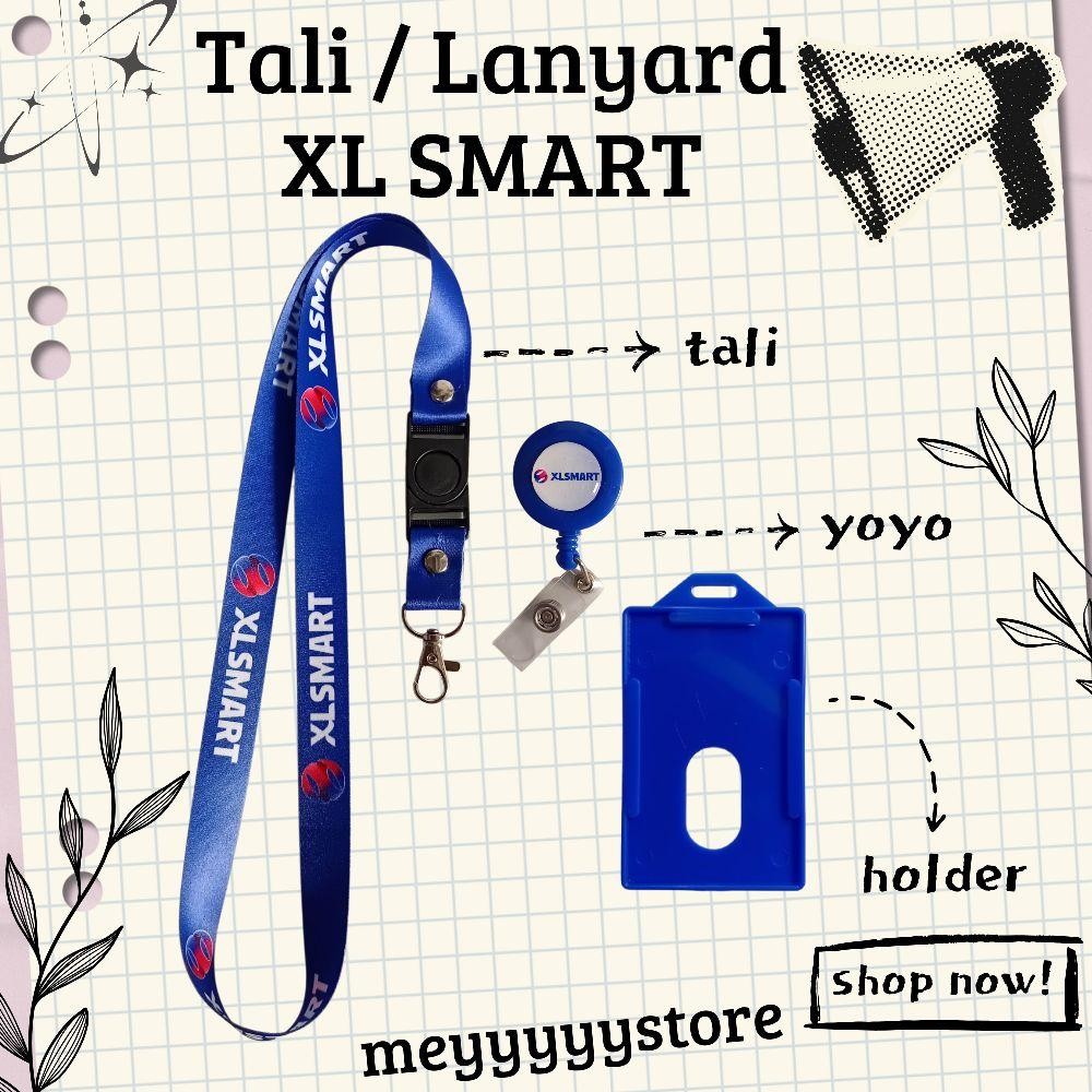 

Tali ID CARD / Lanyard XL SMART READY [STOCK MELIMPAH] Termurahhh Harga Grosir!