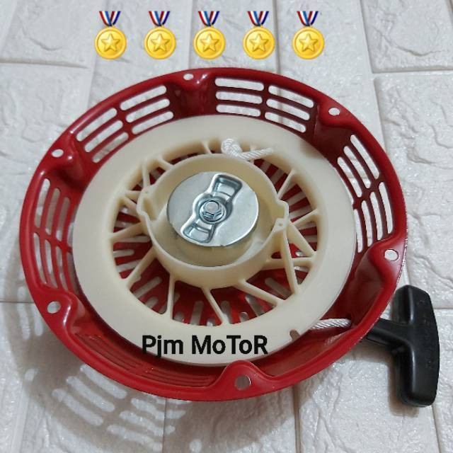 

Recoil Starter Kap Engkol Mesin Genset Gx270 4000watt 5000watt amplas