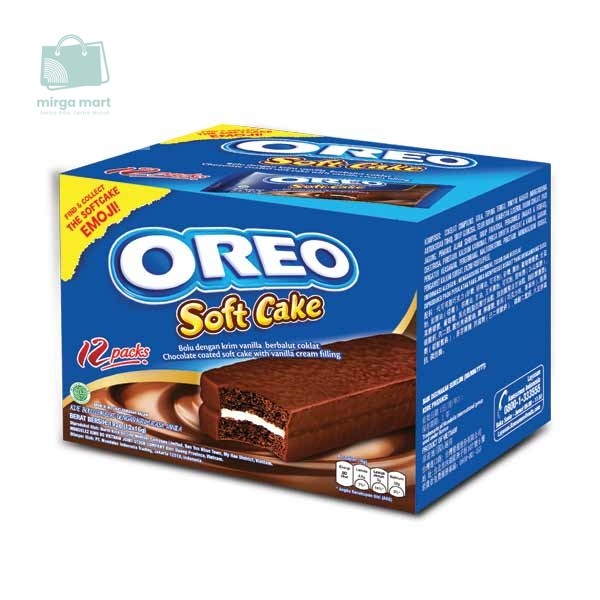 

OREO SOFTCAKE CHOCOLATE 12 X 16 GR