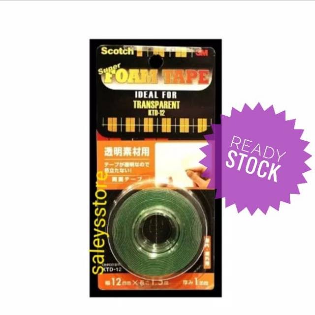 

JAKLUIS_SHOP Double Tape - 3M Super Stong Transparant