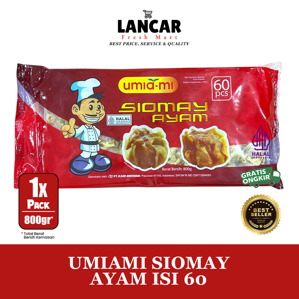 

UMIAMI SIOMAY AYAM / UMIAMI SIOMAY AYAM ISI 60PCS