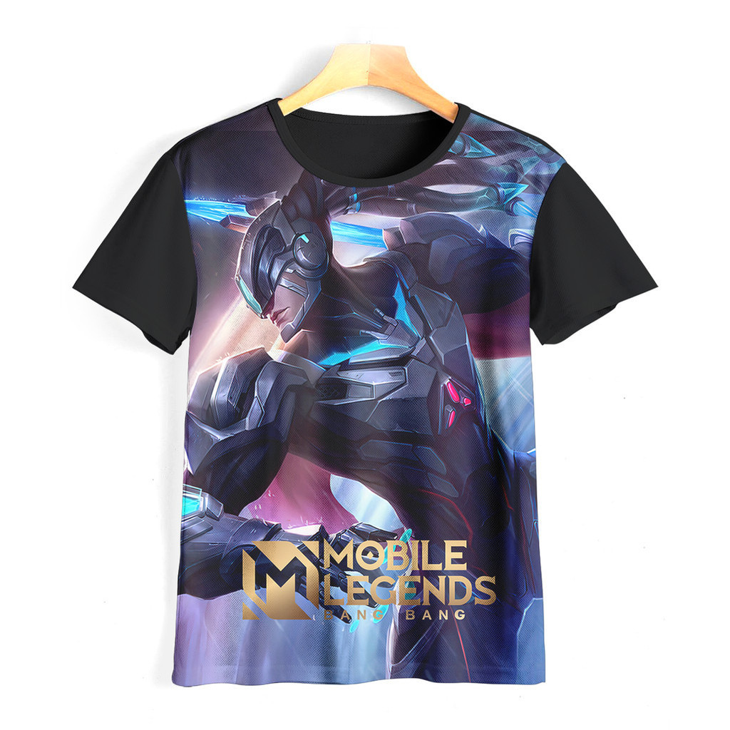 Kaos Mobile Legends Keren dan Adem | Kaos Alpha Mobile Legends Anak & Dewasa | 32SML Skin Mobile Leg