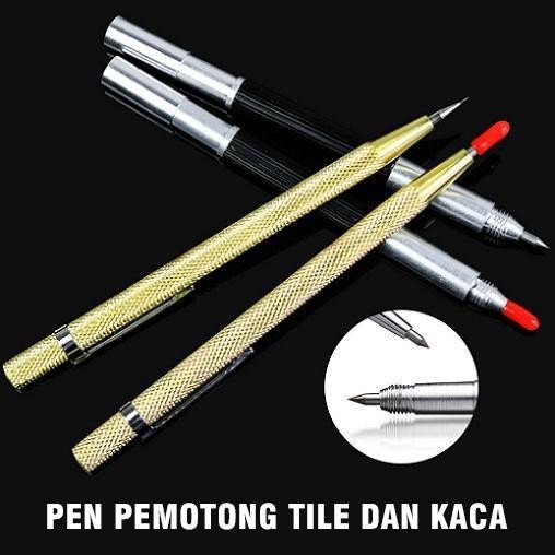 

Magic Pen Pena Engraving Carbide Scriber For Glass Metal Alat Potong Ukir - 2 Pcs