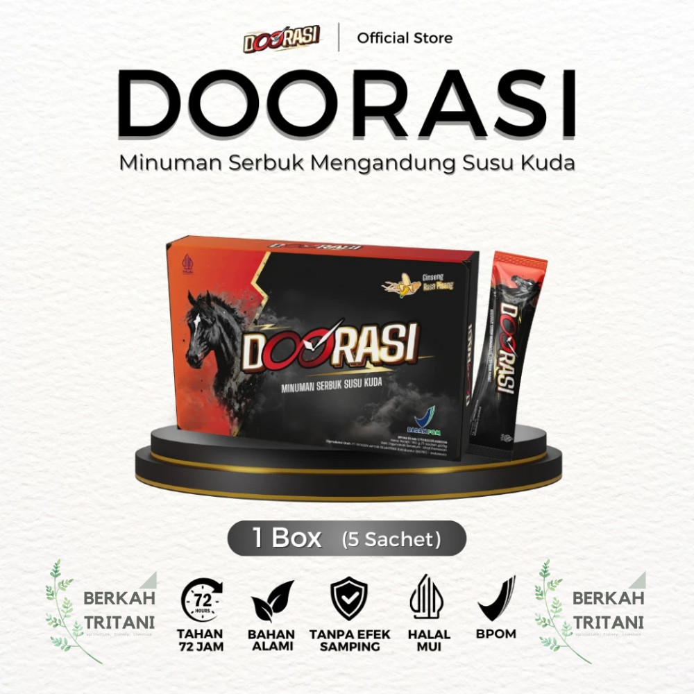 

DOORASI GINSENG - Susu Kuda dan Ginseng PAKET 1 BOX
