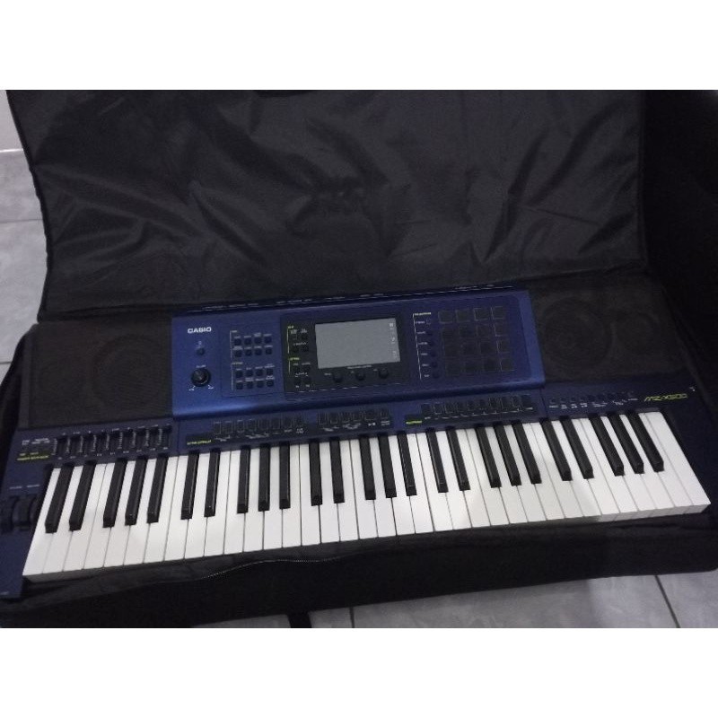 Casio mzx 500 Full Sampling keyboard organ tunggal