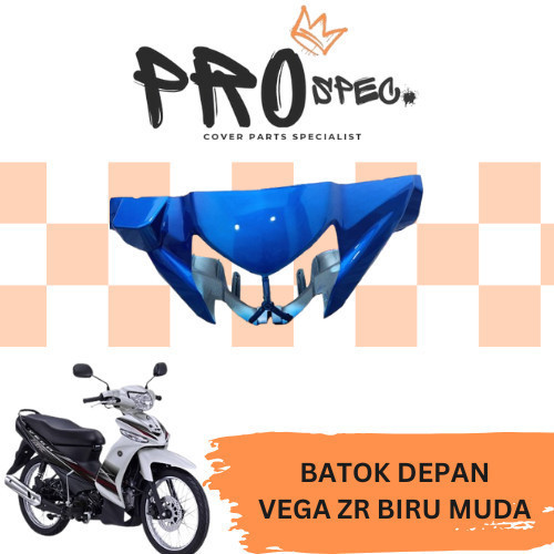 Win - Batok Depan Vega Zr Biru Muda