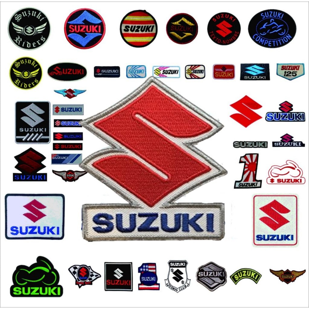 HERO Suzuki Patch Bordir Logo/Emblem/Embroidery