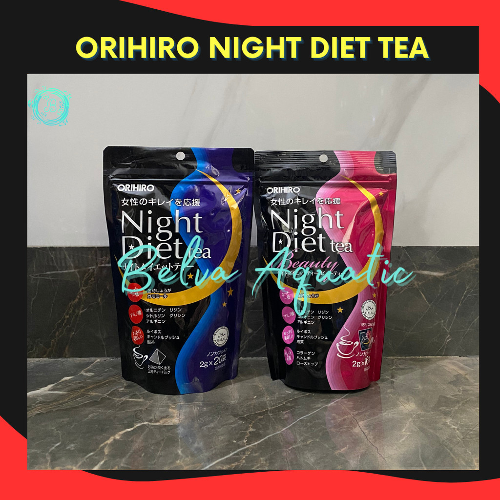 

SETIALARIS STORE ORIHIRO NIGHT DIET TEA Teh Diet Teh Pelangsing Jepang