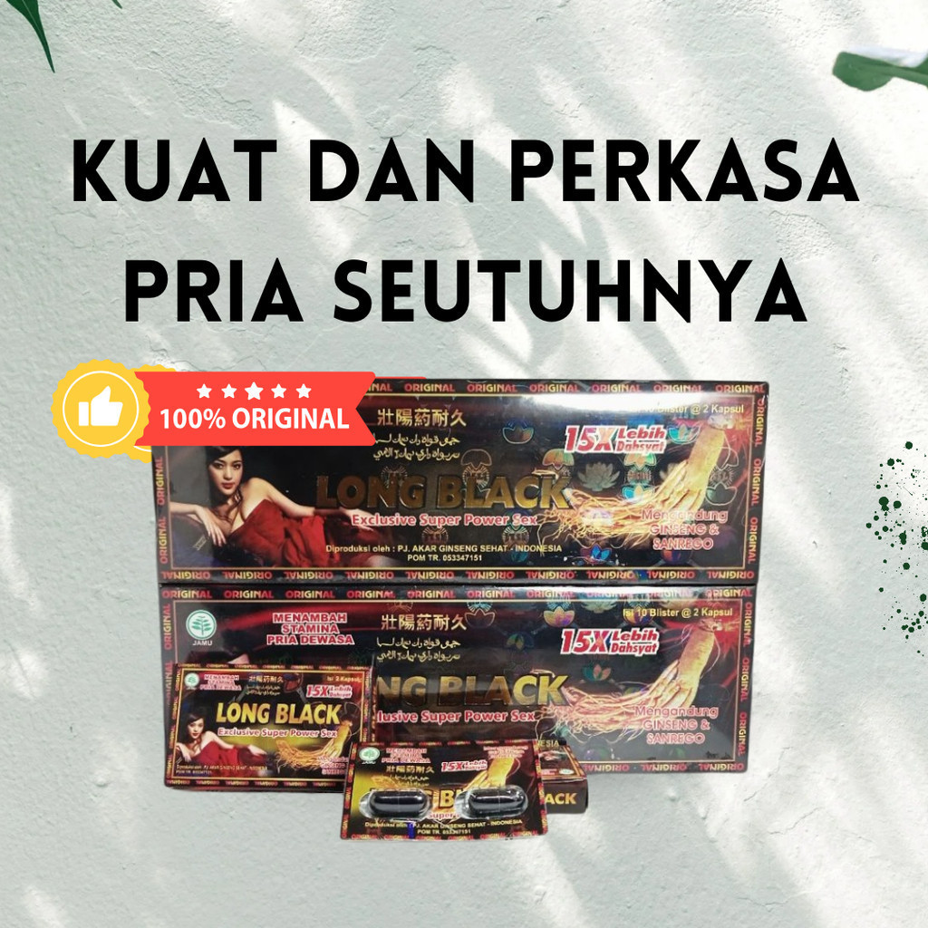 long black original super power obat herbal pria wanita original rekomendasi suami istri