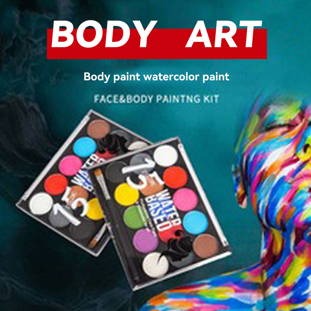 

42 Colors Stage Makeup Pigments Skin-applicable Holiday Pearlescent Fluorescent Sequin Painted Pigments Art Supplies for Artist