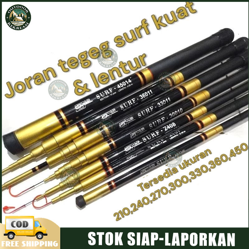 Tegek VIP GOLDEN SURF/MNK RUAS PENDEK 180, 210, 240, 270, 300, 330, 360, 450 tegek ros pendek surf