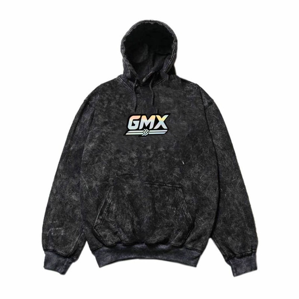 Geoff Max Oficial - Pullover Hoodie Woshing Black Snow #06 Pria Wanita Katun Plecce Tebal Premium Si
