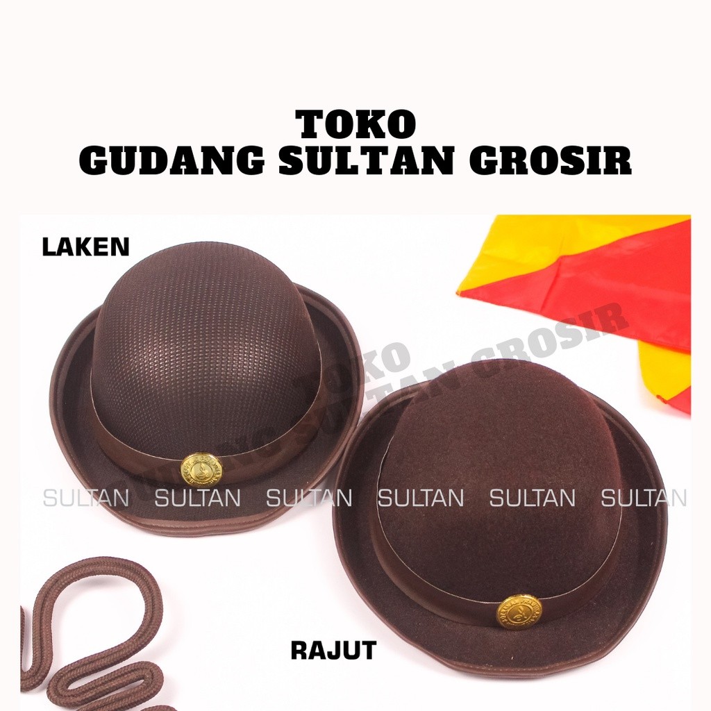 Terlaris BONI DAN BARET Topi Pramuka Putra dan Putri Boni / Baret Bahan Laken SD/SMP/SMA Siaga PEngg