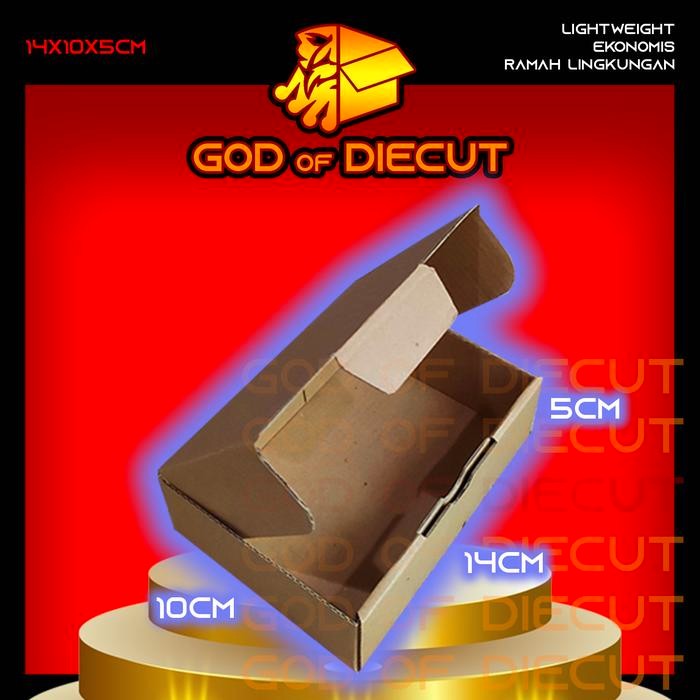 

KARDUS DIECUT 14x10x5 CM - Karton Kotak Packaging Packing Box Pizza