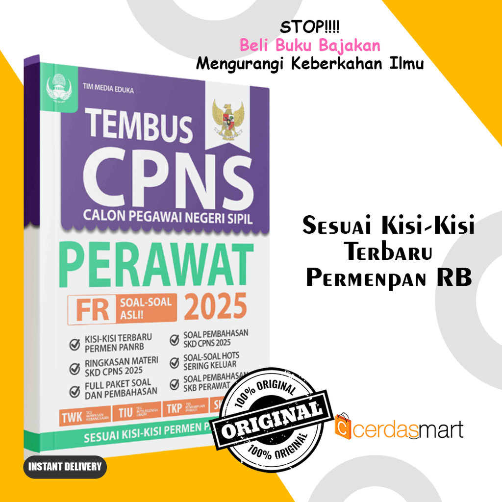 Buku Tes Cpns - Tebus TES CPNS PERAWAT 2025