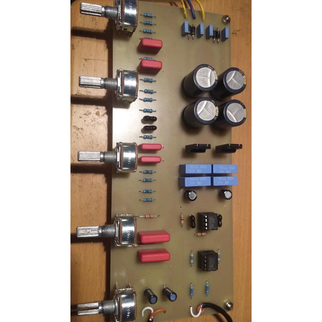 Part PCB Tone Control Hi-Fi 4558 NE5532 NE 5532 - Fiber Electrical Equipment