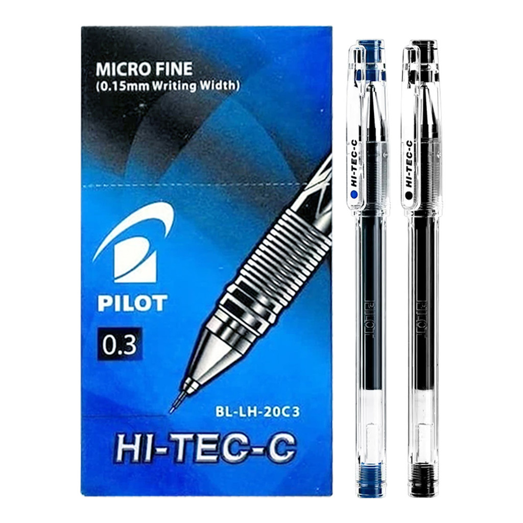 

Pilot HI-TEC-C Roller Ballpen Gel 0.3mm Micro Fine BL-LH-20C3