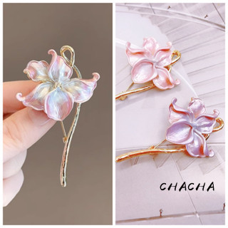 [ CACA ACC  ] Bros Bunga Lili Air dengan Desain Halus Q013