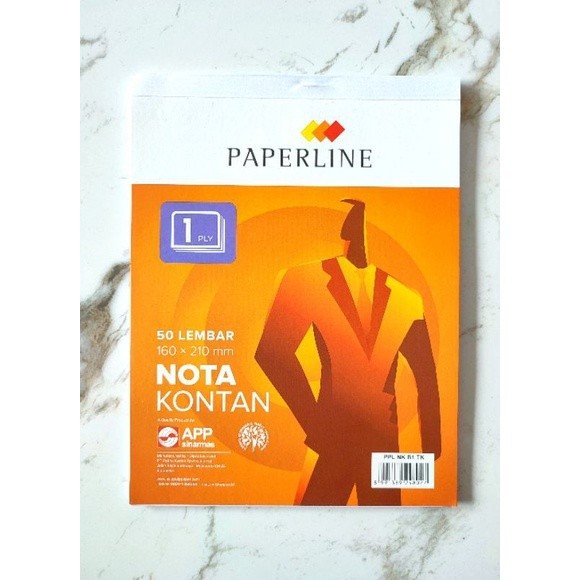 

Nota Kontan Besar Paperline 1 Rangkap B1 Ply HVS Harga 1 buku