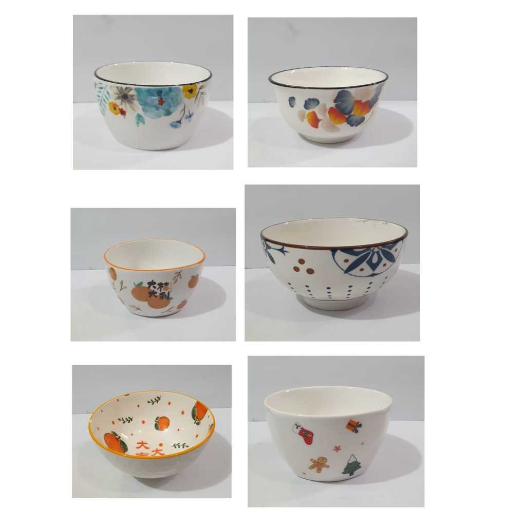 

ARKAMANISHOP SATUAN Mangkok 2025/ Mangkok satuan/Mangkok keramik Berbagai Motif/Mangkok kecil
