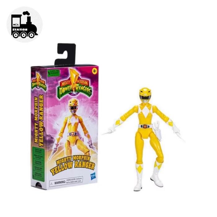 XMCH Hasbro Mighty Morphin Power Ranger - YELLOW RANGER FIGURE