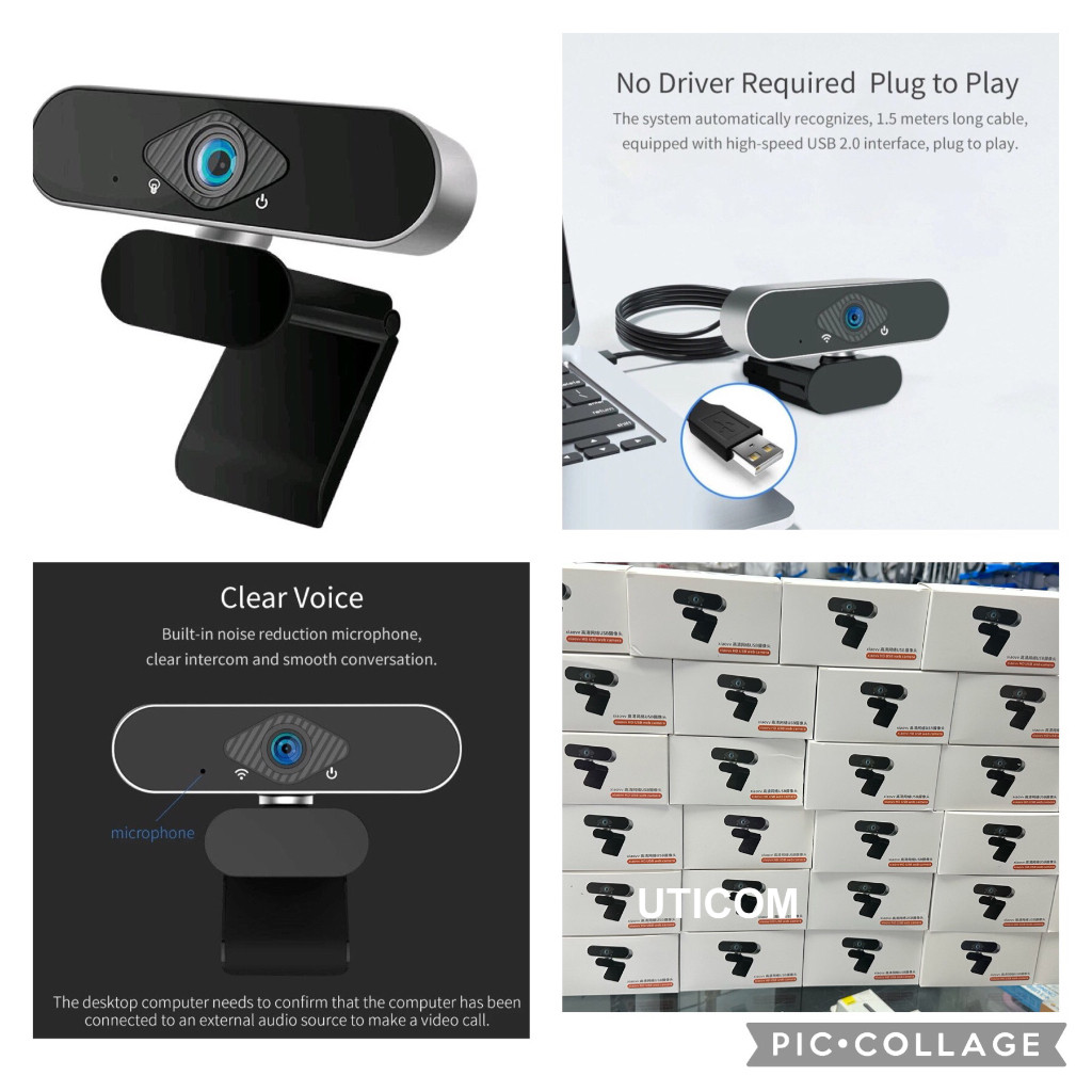 Webcam usb camera xiaovv 1080p