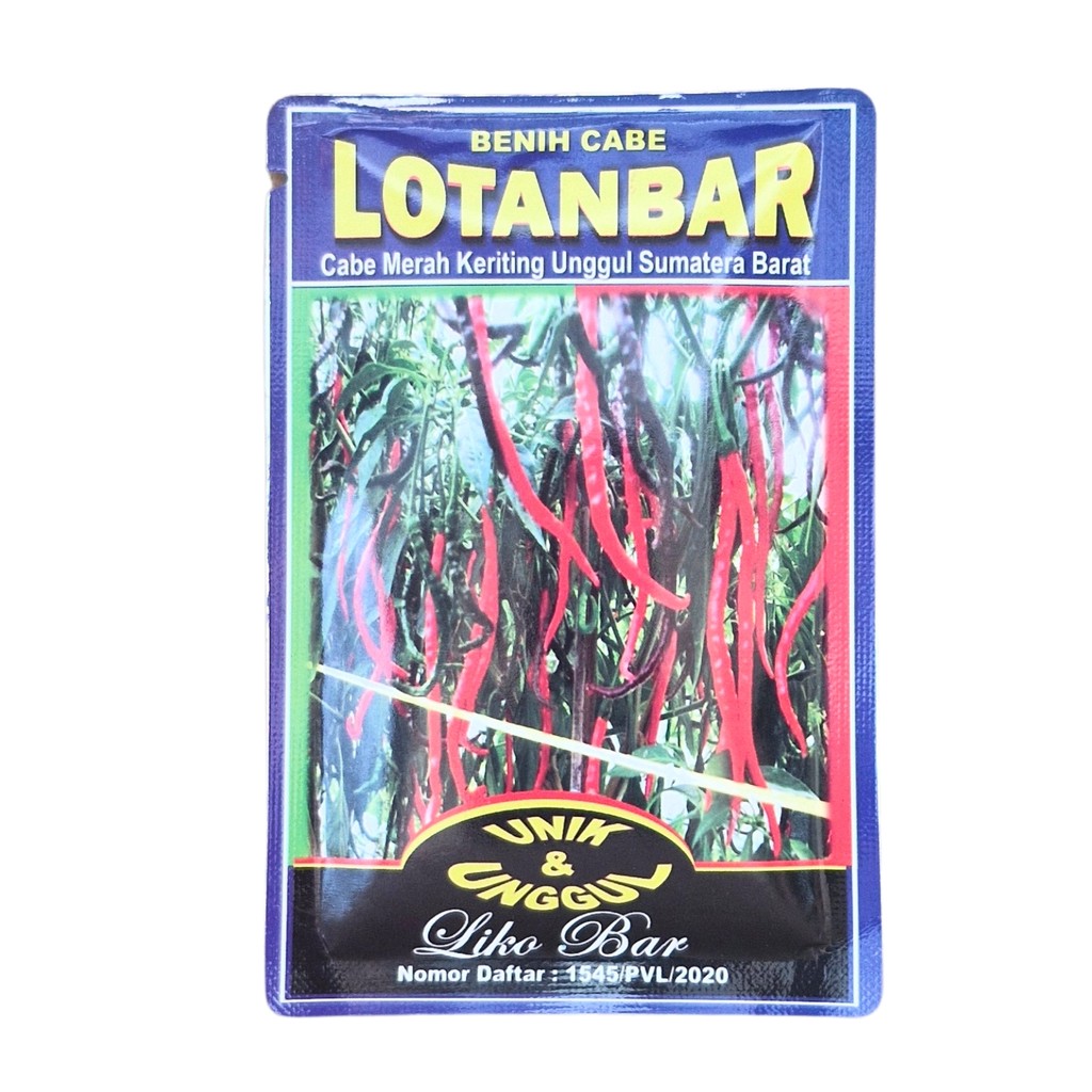 LOTANBAR 10gr Benih Cabe Keriting Original LOKAL Sumatera Barat Bibit CMK ±2200 Biji