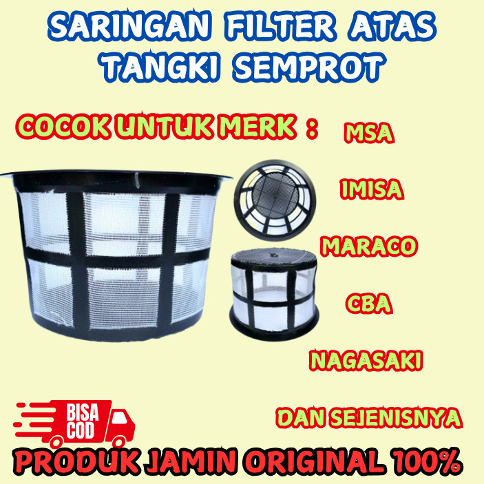 Filter Saringan Tangki Semprot Sprayer Elektrik Manual
