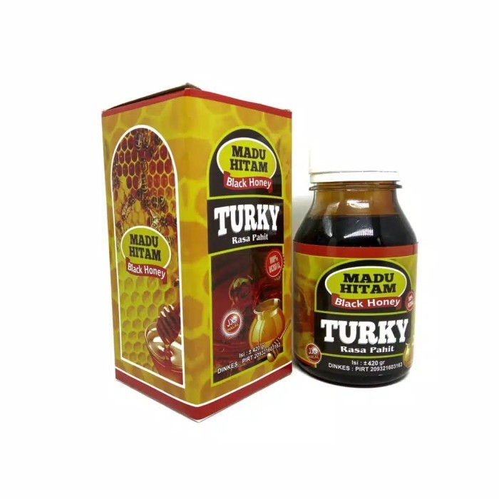 

Madu Hitam Black Honey Turky Rasa Pahit 420 Gr Termurah