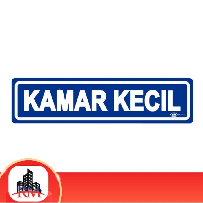 

Papan Tanda / Sign Board / Label Acrylic KAMAR KECIL LK 212 C