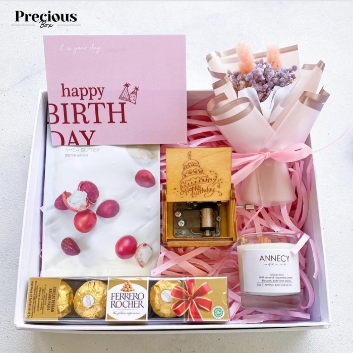 

Best Seller- BIRTHDAY GIFT PINK GIRL | KADO ULANG TAHUN | HAMPERS BDAY | HA