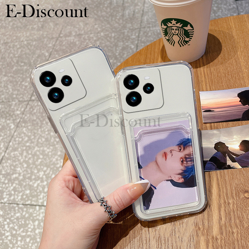 New Phone case Realme GT 7 Pro Back cover Classic Silicone Soft Transparent with Card Slot Shockproo