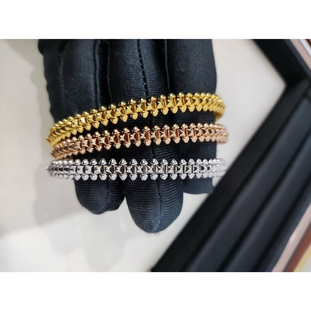 COD 【17K/ 750 】Gelang triwarna  dengan paku keling peluru