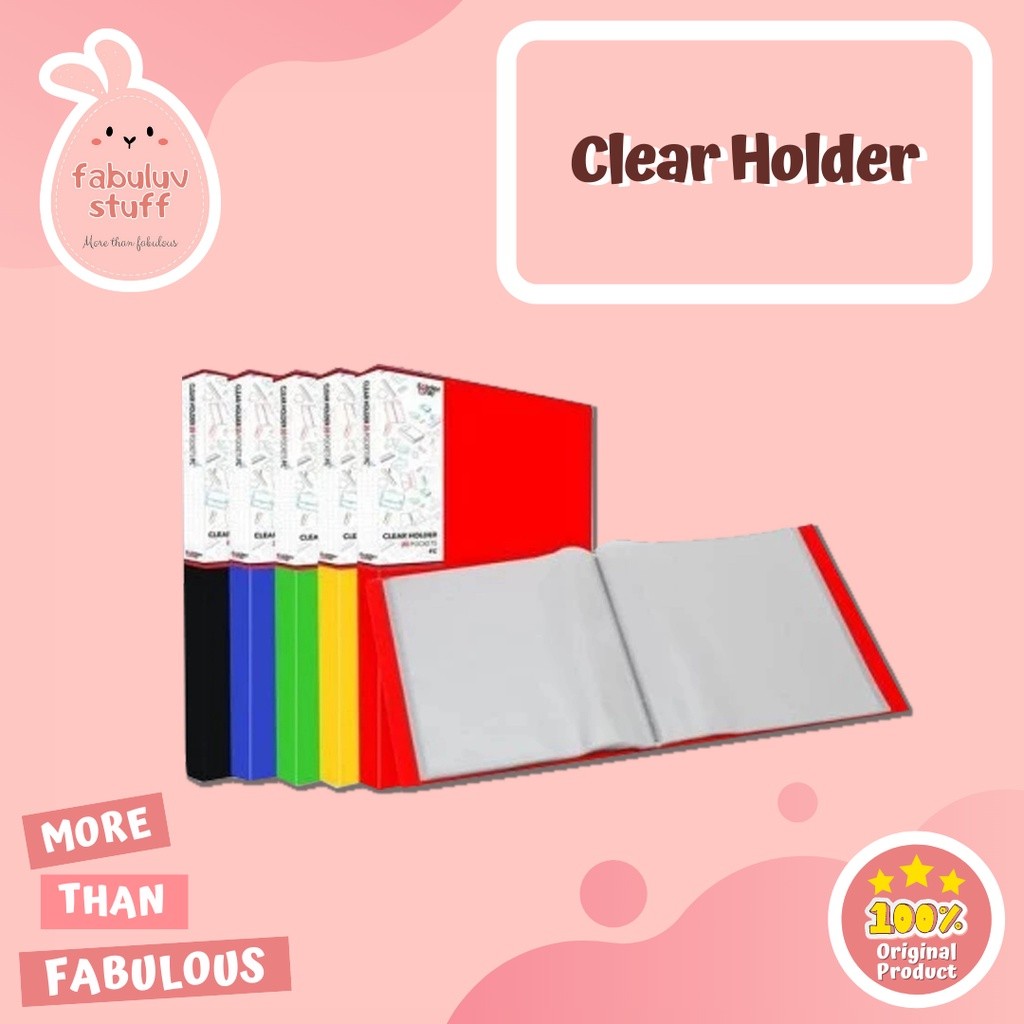 

ATK ~ Clear Holder / Dokumen Keeper / Document Keeper / Display Book