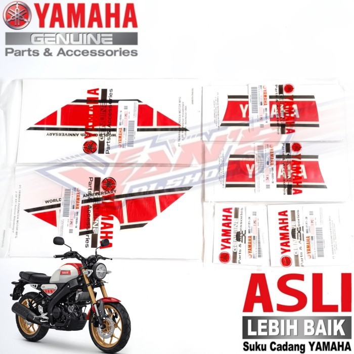Grafik Set XSR155 WGP 60TH Original Yamaha Genuine Parts  berkualitas