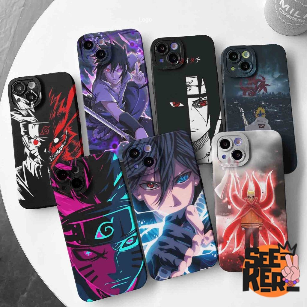 Softcase Motif Naruto Series Untuk Oppo A78 Oppo A83 Oppo F1s Oppo F5 Oppo F7 Oppo F9/F9 Pro Oppo F1