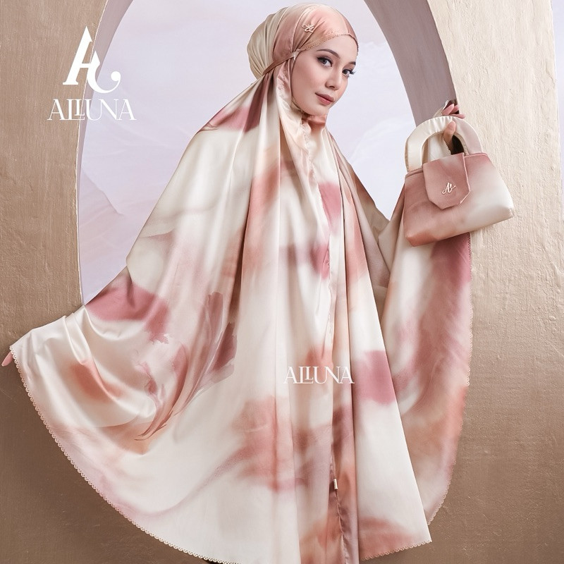 MODEL MUKENA TERBARU 2025 Mukena Premium Mukena Dewasa Silk Shiny 2in1