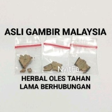 【Top】Bisa COD Bisa Cod & Instan Sameday ||  AMAN Original Gambir Malaysia / Herbal oles tahan lama