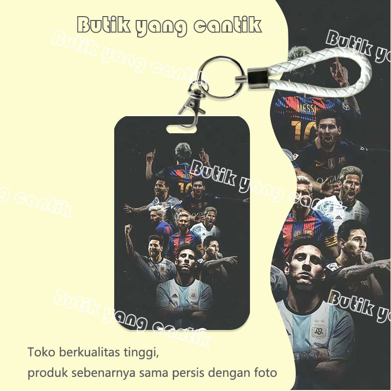 

ID CARD HOLDER,Tempat Kartu Bintang Messi, Cocok untuk Kantor/Sekolah, Kartu Pelajar/Kartu Transportasi, Kartu Akses, KTP, Flazz, Kartu Kredit Elektronik dan Uang Elektronik.