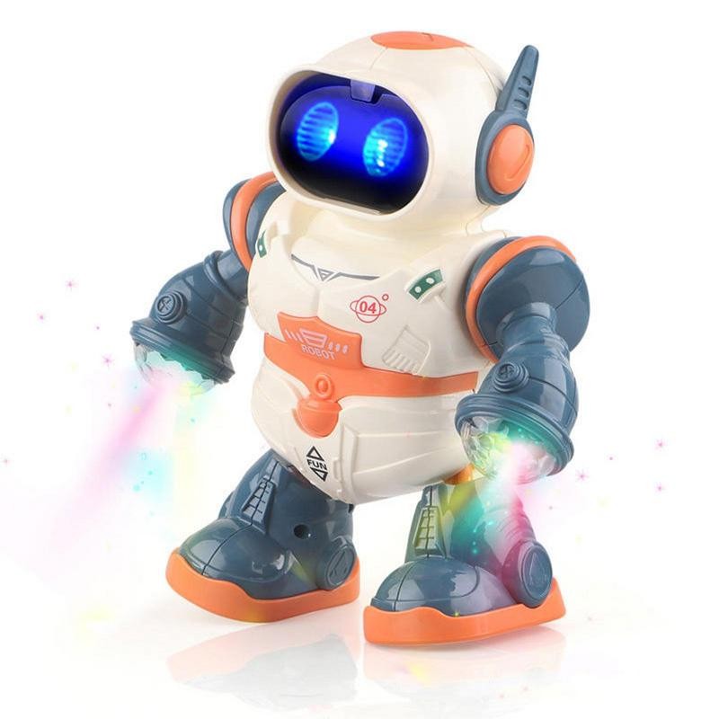 Robot Toys For Kids Music Toys For Kids Smart Robot For Desk Robot Birthday Gift Flash Display Danci