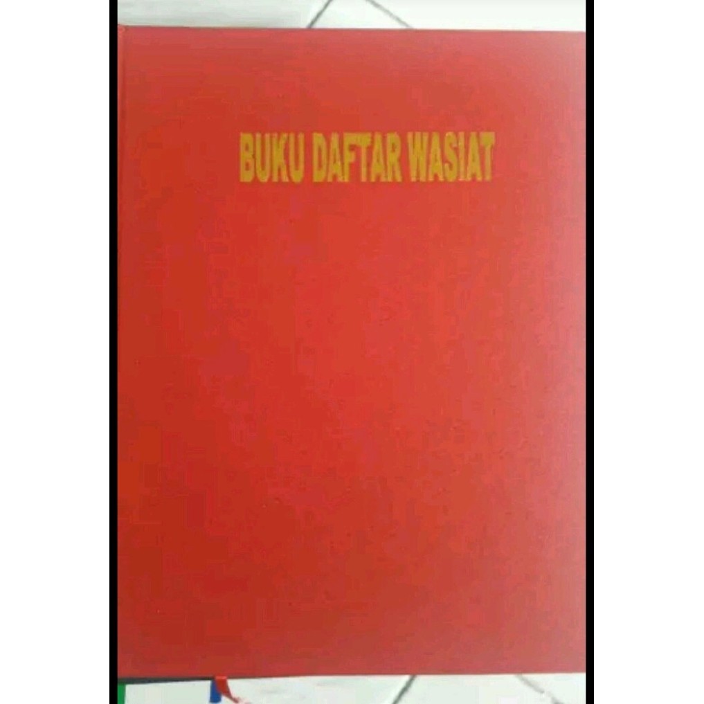 Buku daftar Wasiat Notaris&PPAT