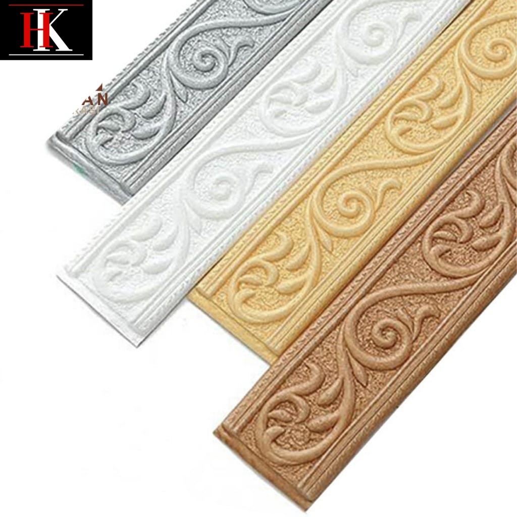 List Wallfoam 3D/List Border Wallpaper foam/Pembatas Wallfoam Dinding Murah Ketebalan Real 6mm