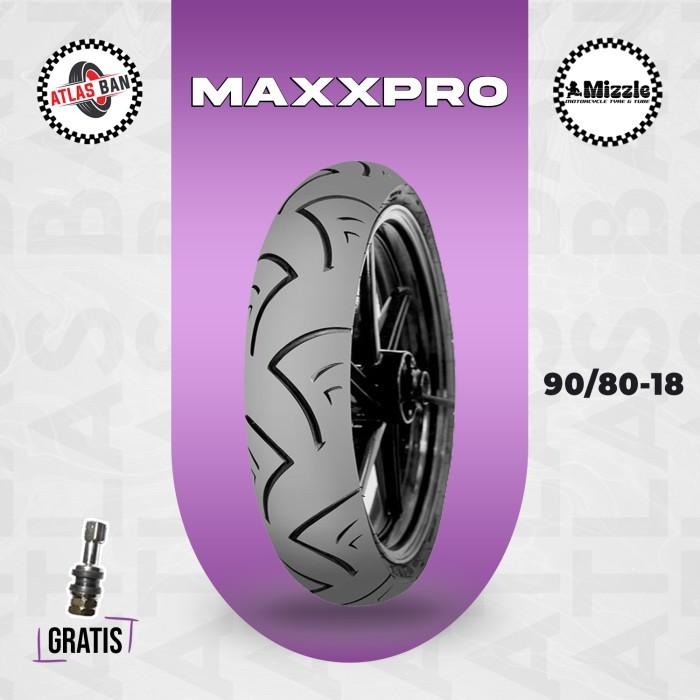 Ban Tubles Motor Honda Tiger MIZZLE MAXXPRO 90/80 Ring 18