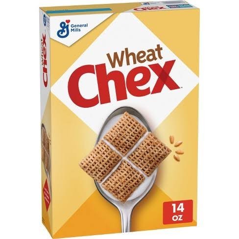 

Chex Wheat Oven Toasted Wheat Breakfast Cereal 14 OZ - General Mills - Sereal Sarapan
