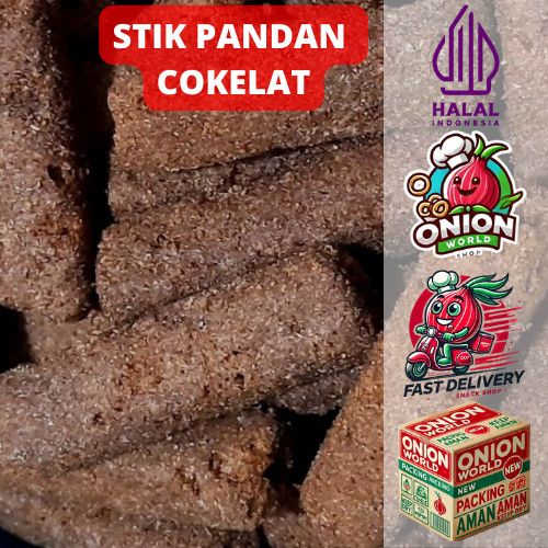 

UWD STIK PANDAN COKELAT 500gr Stik Roll Cokelat Stik Roll Pandan Stik Momogi Stik Momo Roll