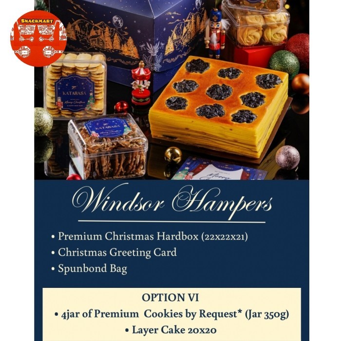 

Christmas Gift / Hampers Natal / Parcel Natal 2024 / Parcel Medan / Hampers Medan / Christmas Hampers Medan / Premium Christmas Hampers Set - Windsor Hampers I