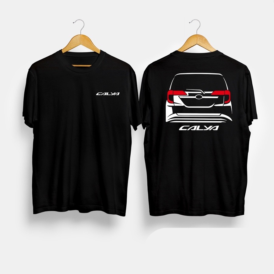 Kaos Baju Toyota Calya Rear Kaos Otomotif