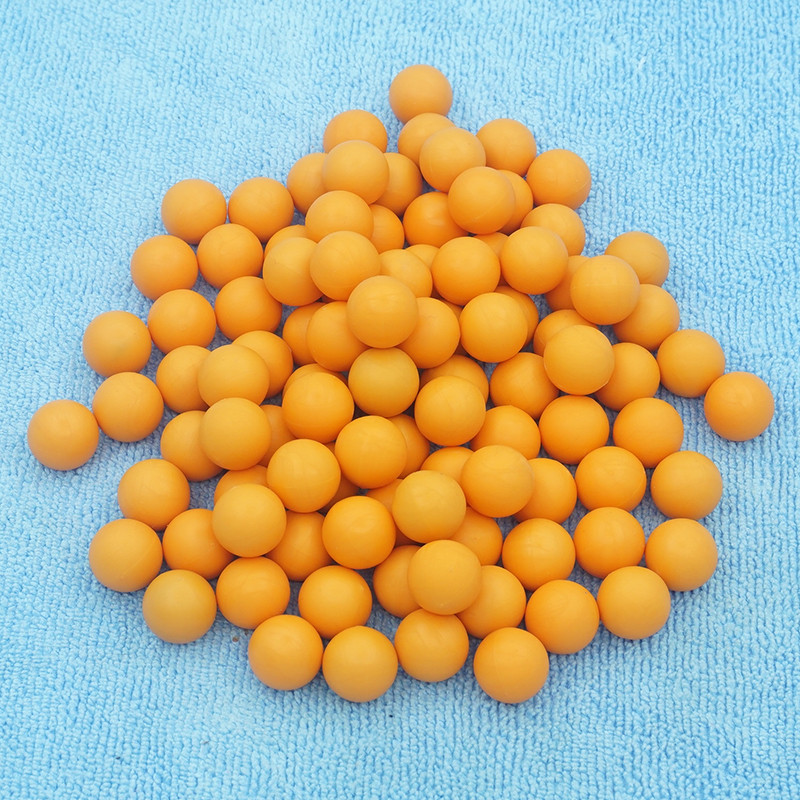 

TR50 Paintball Ammo Reusable 0.5cal Rubber Ball Hard Plastic Bullet Projects for Self Defense 50 Rounds